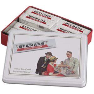 Beemans Chewing Gum Vintage Gift Tin 6ct